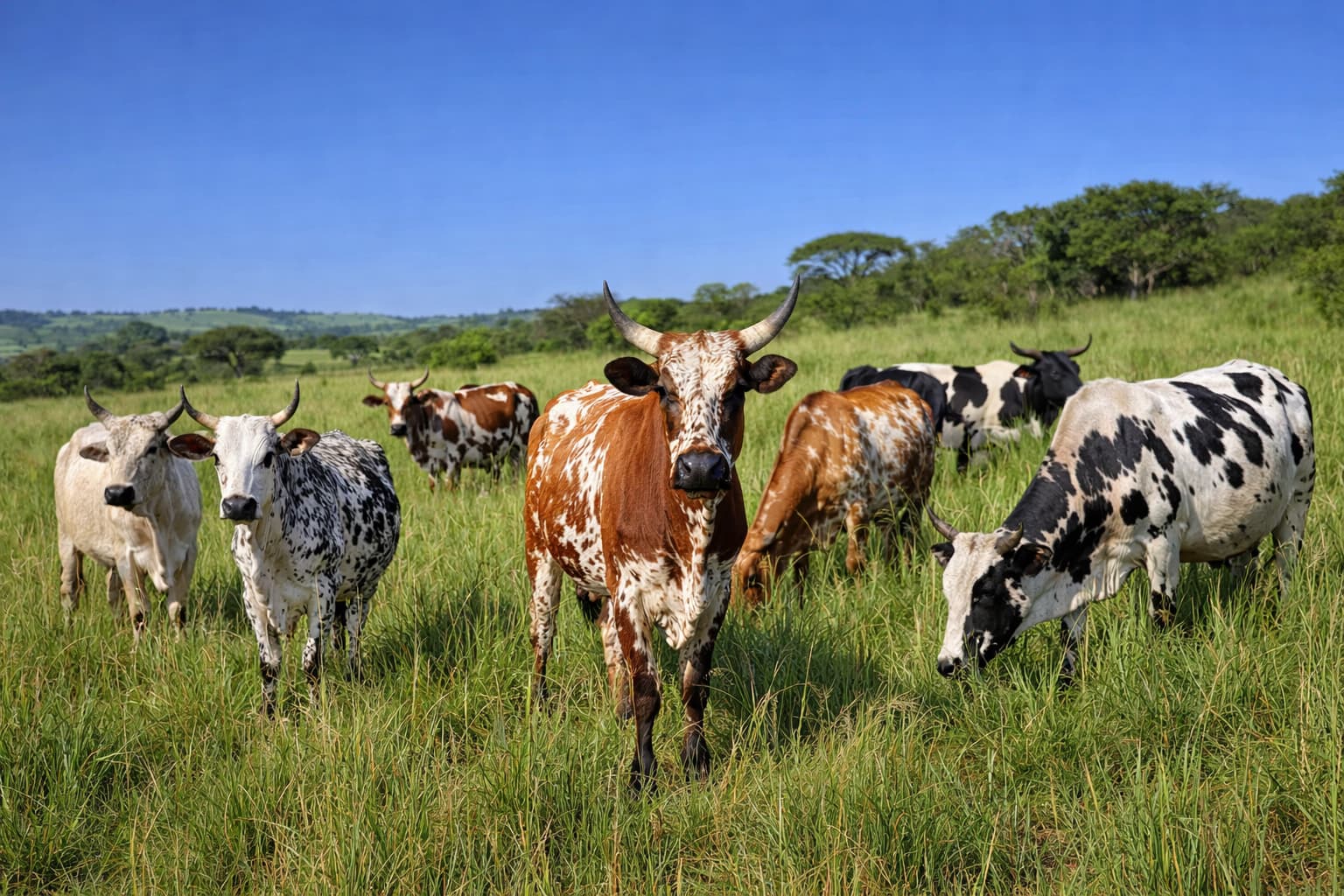 Nguni cattle South Africa