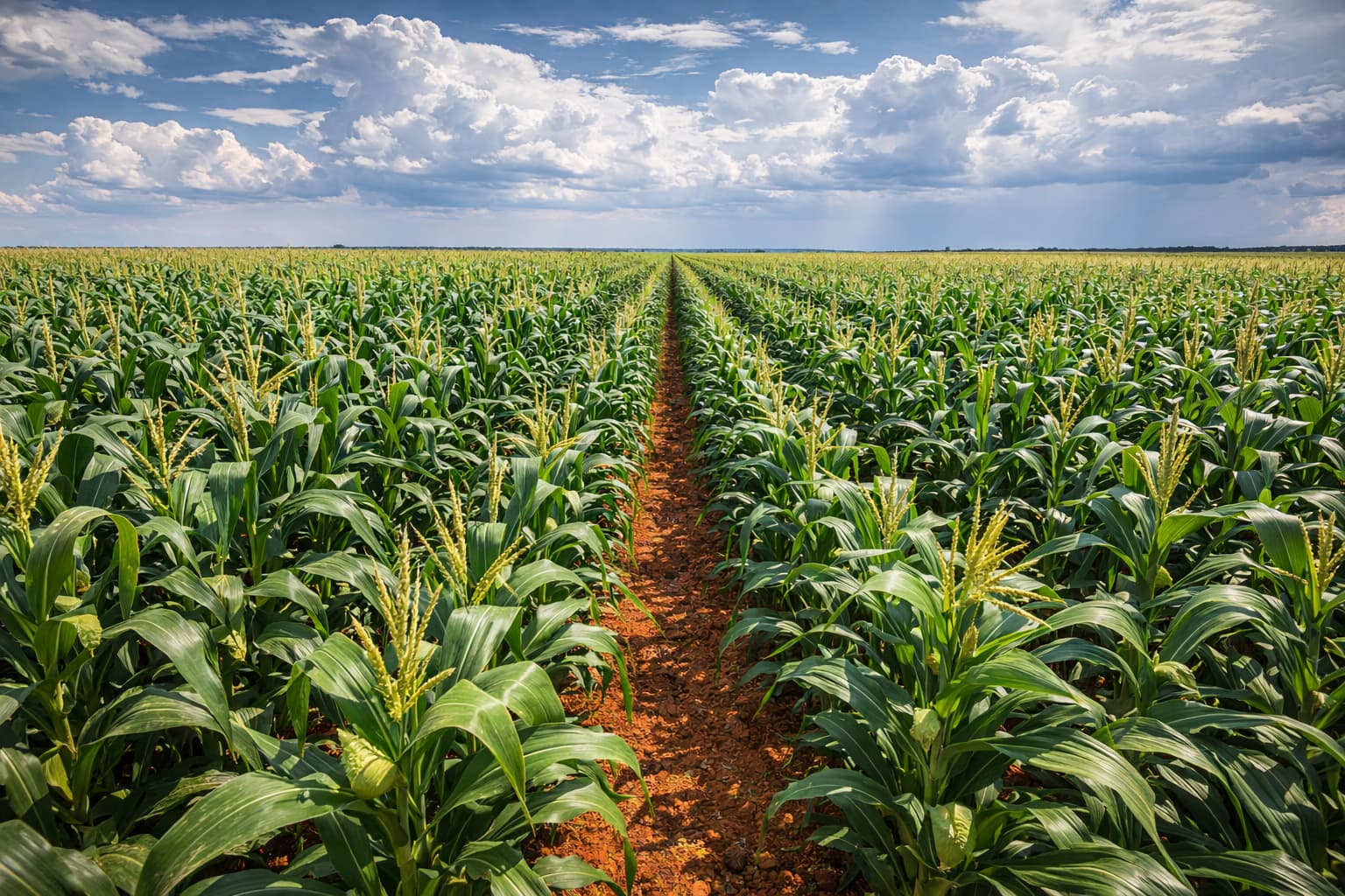 Maize fields South Africa