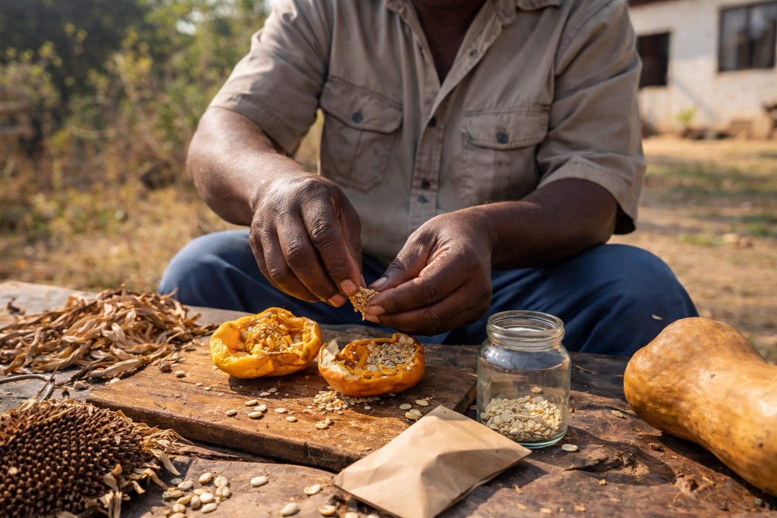Seed saving from tomatoes and vegetables South Africa